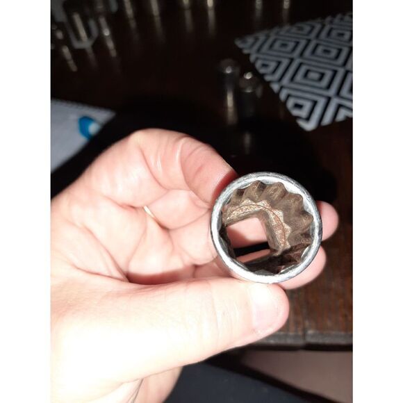 Lot 3 Vintage Craftsman Sears 14mm, 16mm, 19mm G Series Sockets 12pt 1/2" Made U - Picture 5 of 7